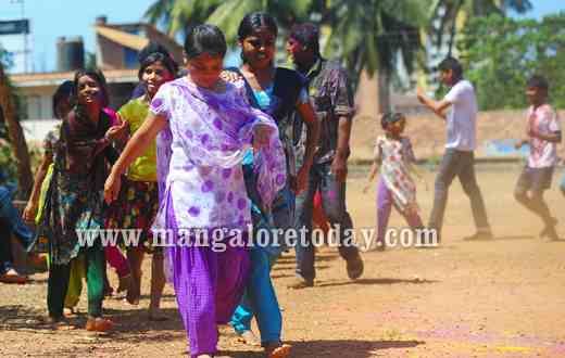 Celebrating Holi with the under privileged kids